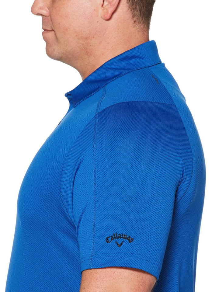 Big & Tall Jacquard Swing Tech Polo-Polos-Callaway Apparel