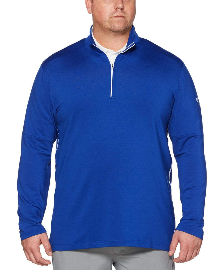 Big & Tall Outlast Premium Mid-Layer Pullover Jackets Surf The Web / 2X