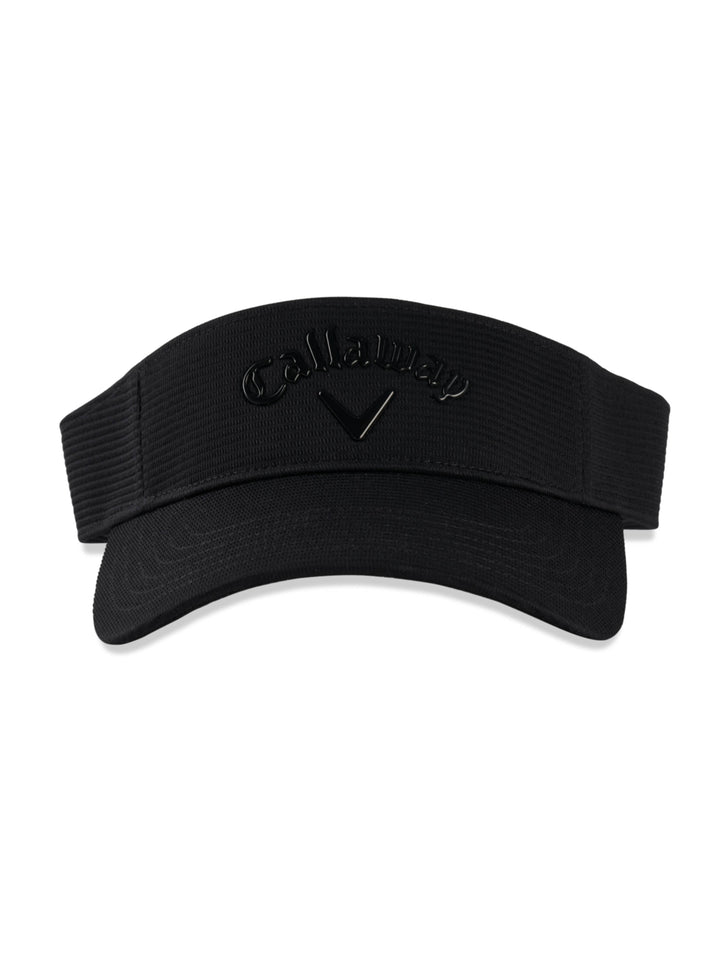 Mens Liquid Metal Golf Visor-Hats-Black-OS-Callaway
