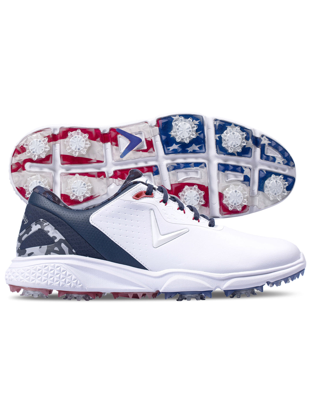 Mens Coronado V2 Golf Shoes (White) 