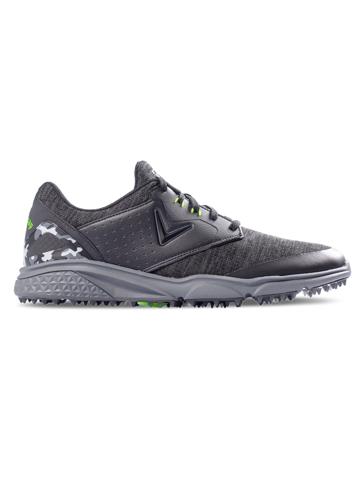 Mens Coronado V2 Spikeless Golf Shoes (Black/Grey) 