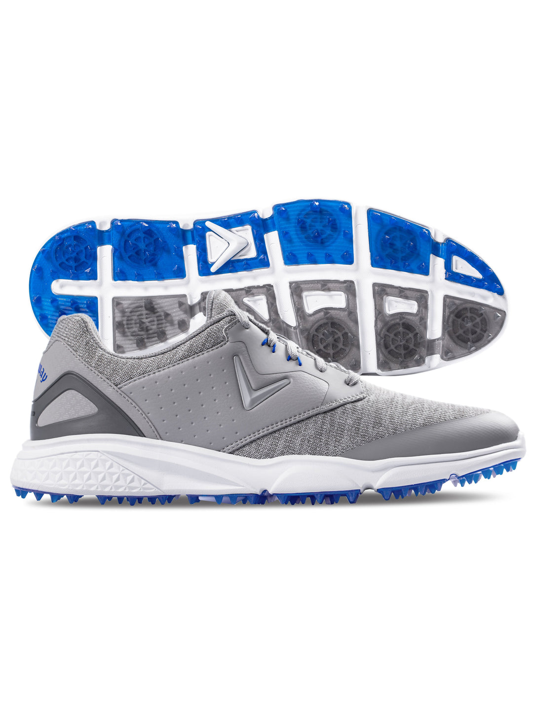 Mens Coronado V2 Spikeless Golf Shoes (Grey) 