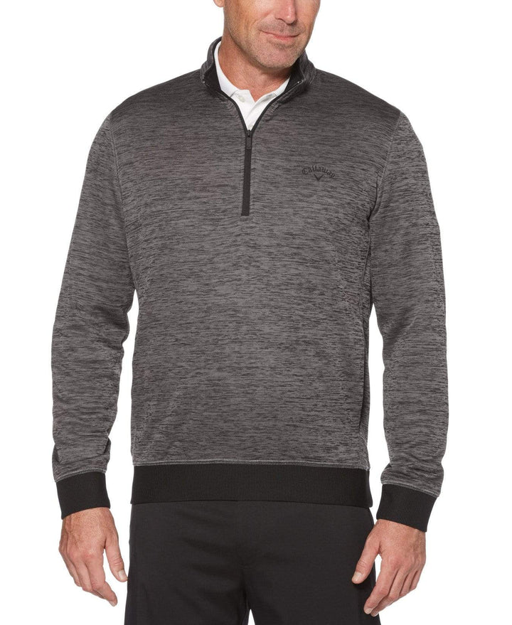 Mens Dual Action 1/2 Zip Pullover Jackets Castlerock Heather / L