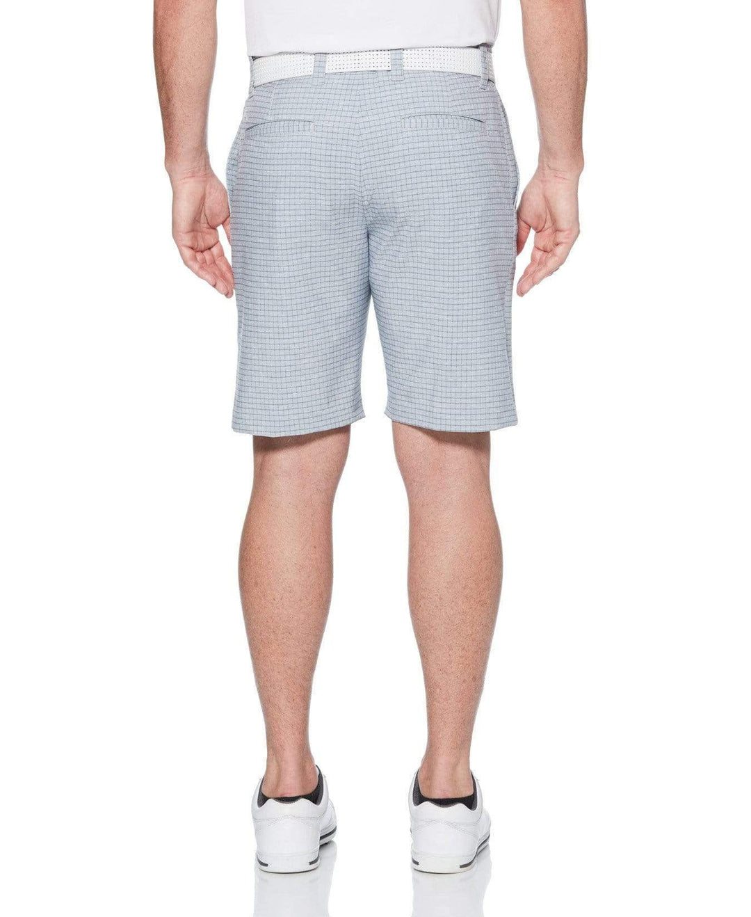 Mens Mini Box Print Short Shorts Monument / 42