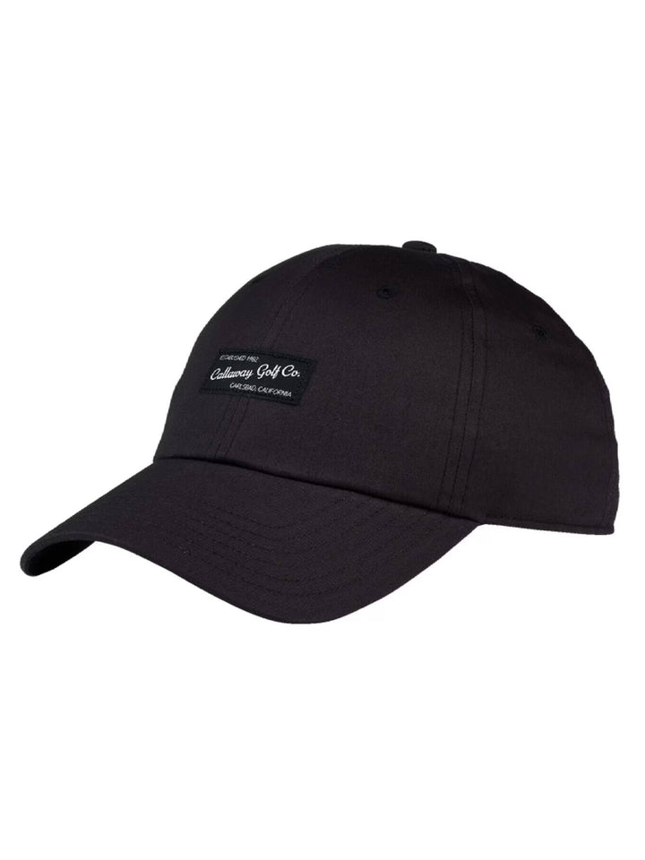 Mens Relaxed Retro Adjustable Hat-Hats-Black-OS-Callaway