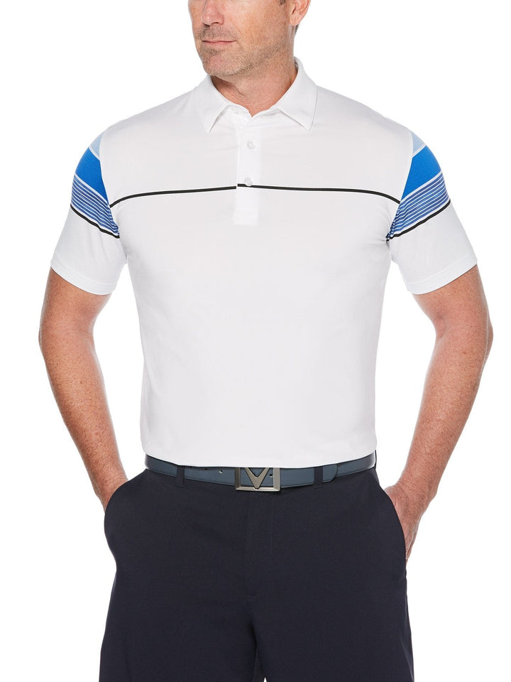 Mens Swing Tech Color Block Polo-Polos-Callaway