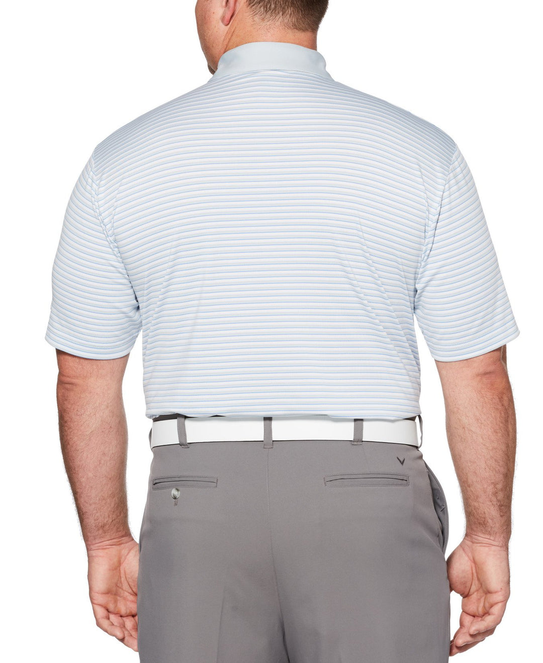 Big & Tall Big & Tall Refined 3-Color Stripe Polo