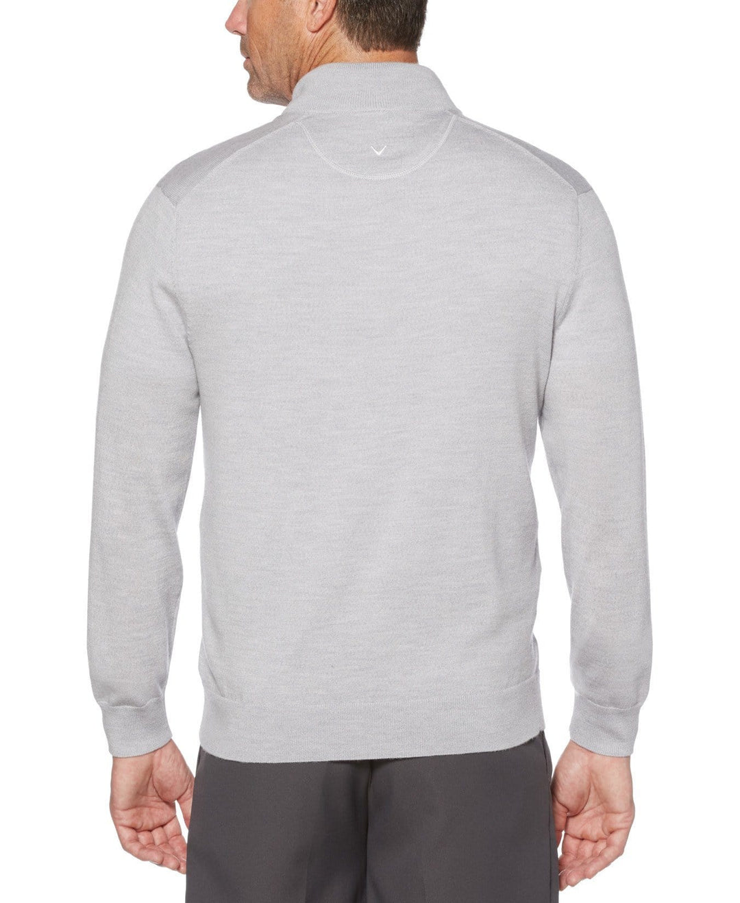 Mens Merino Wool 1/4 Zip Sweater