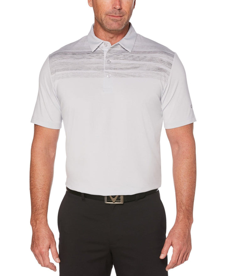 Mens Mens Chest Print Polo