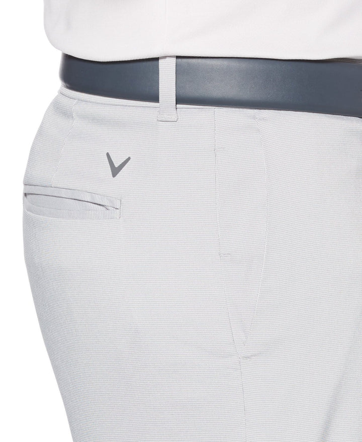 Mens Oxford Plaid Stretch Short