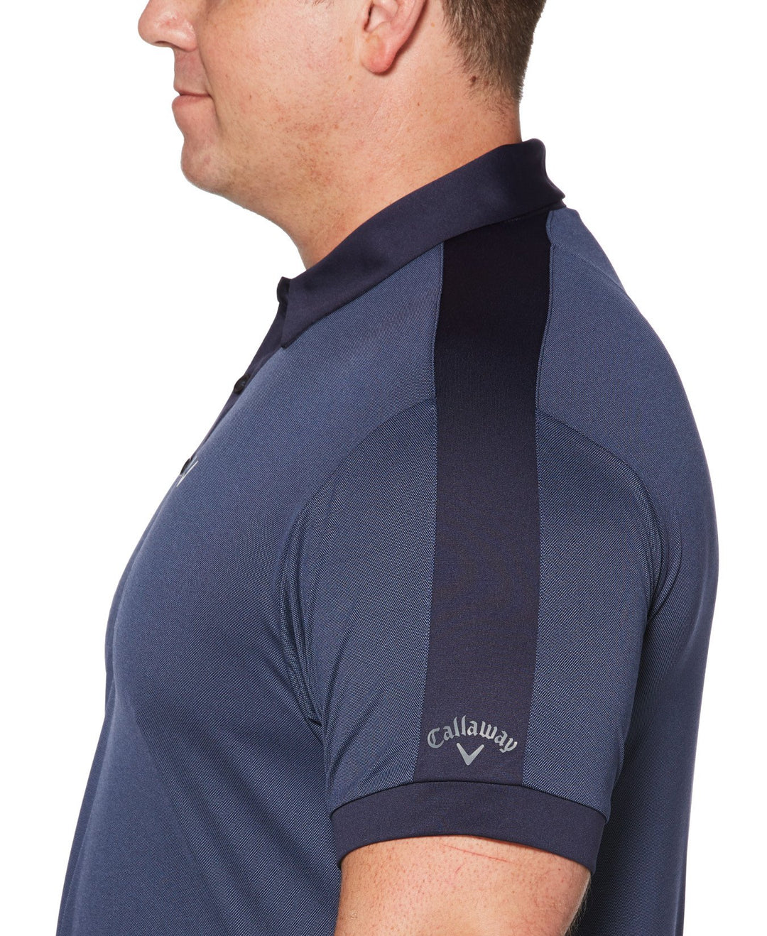 Big & Tall Birdseye Color Block Polo