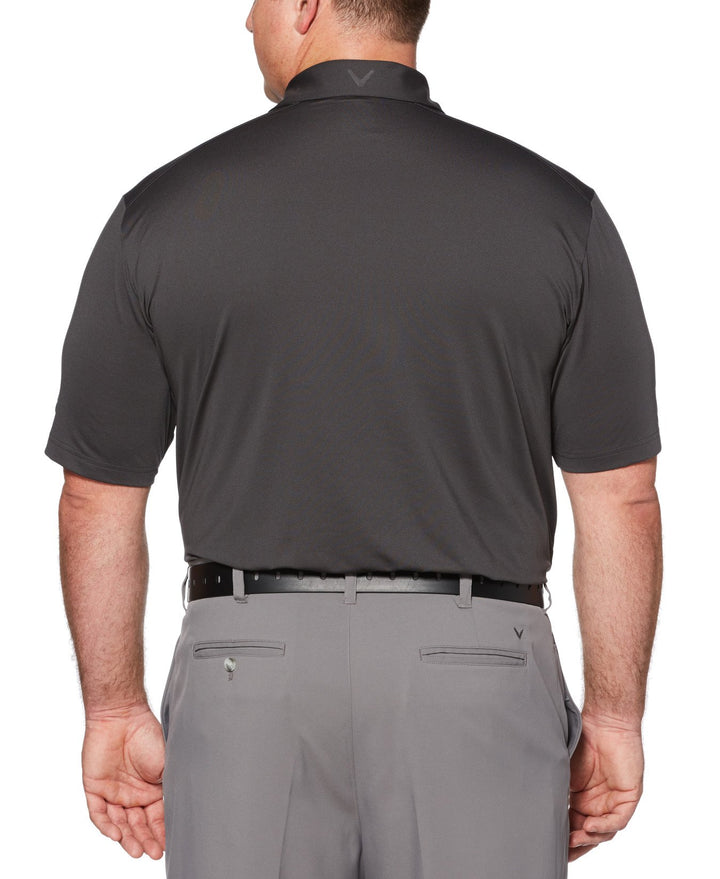 Big & Tall Micro Hex Solid Polo