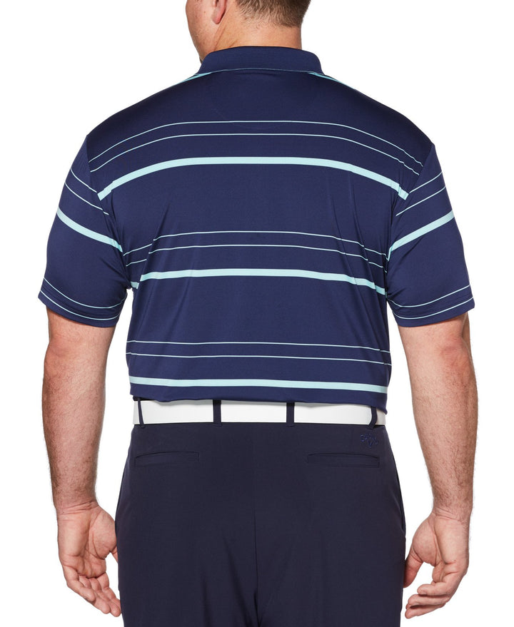 Big & Tall Fashion Stripe Polo