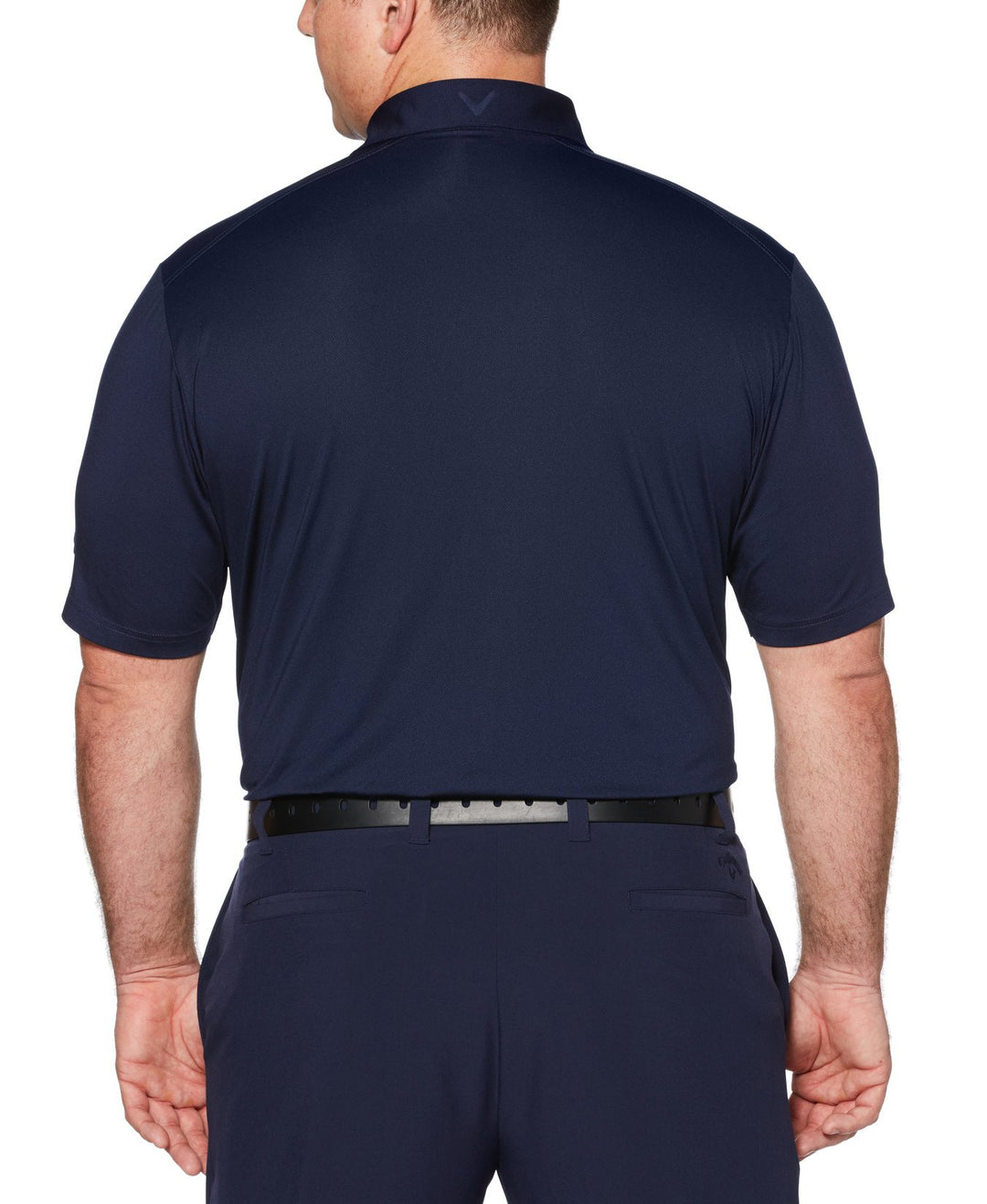 Big & Tall Micro Hex Solid Polo