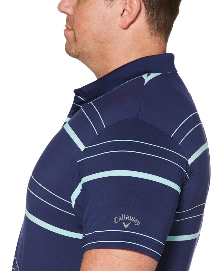 Big & Tall Fashion Stripe Polo