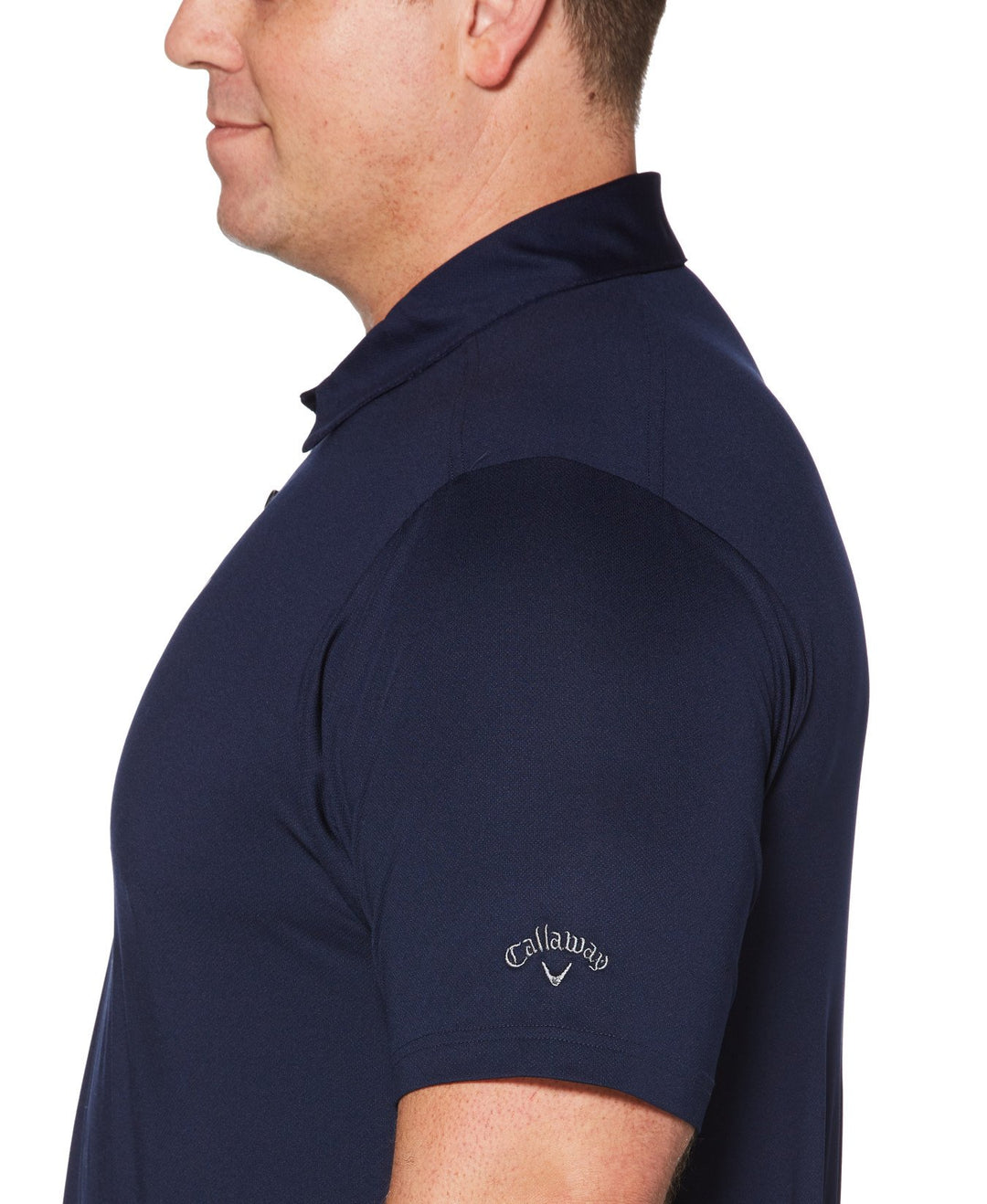 Big & Tall Micro Hex Solid Polo