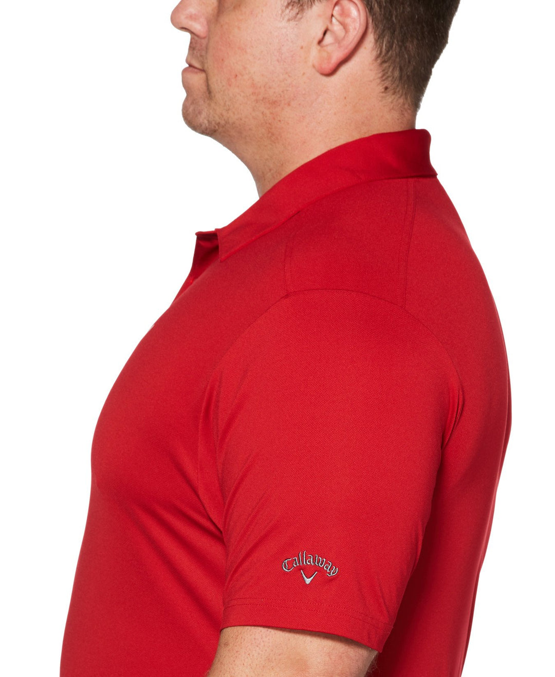 Big & Tall Micro Hex Solid Polo