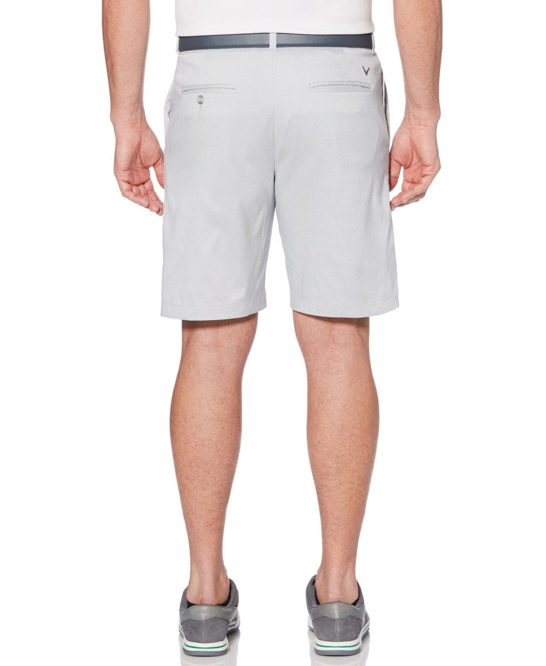 Mens Oxford Plaid Stretch Short