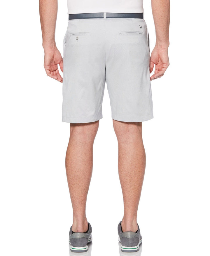 Mens Oxford Plaid Stretch Short