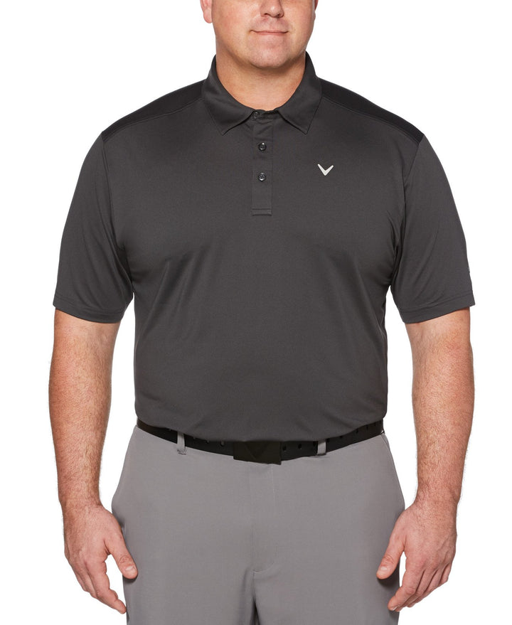 Big & Tall Micro Hex Solid Polo